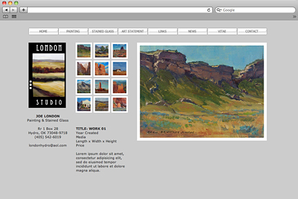 london website design
